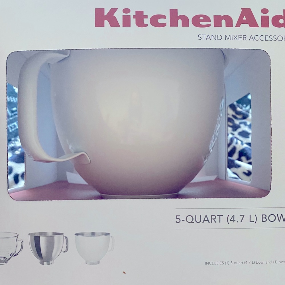 KitchenAid White 5QT Mixing Bowl